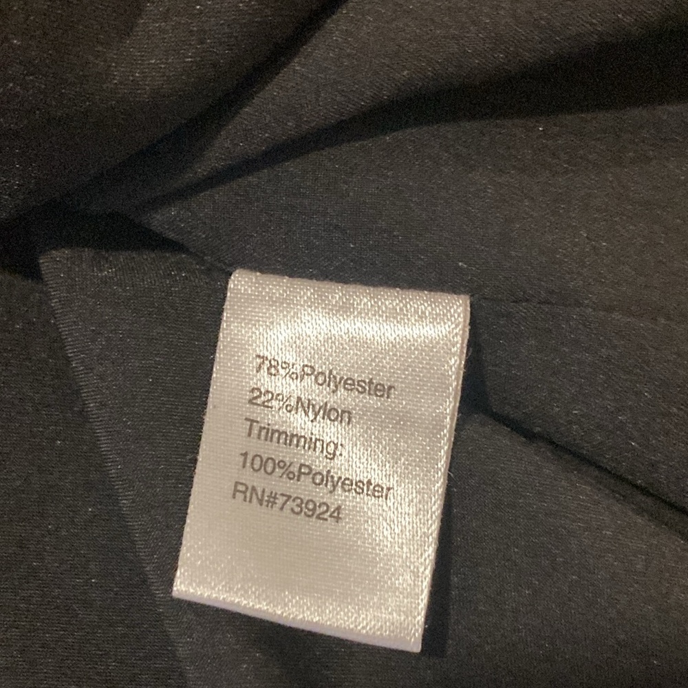 Ming Wang gray black open front jacket PL - Picture 8 of 10